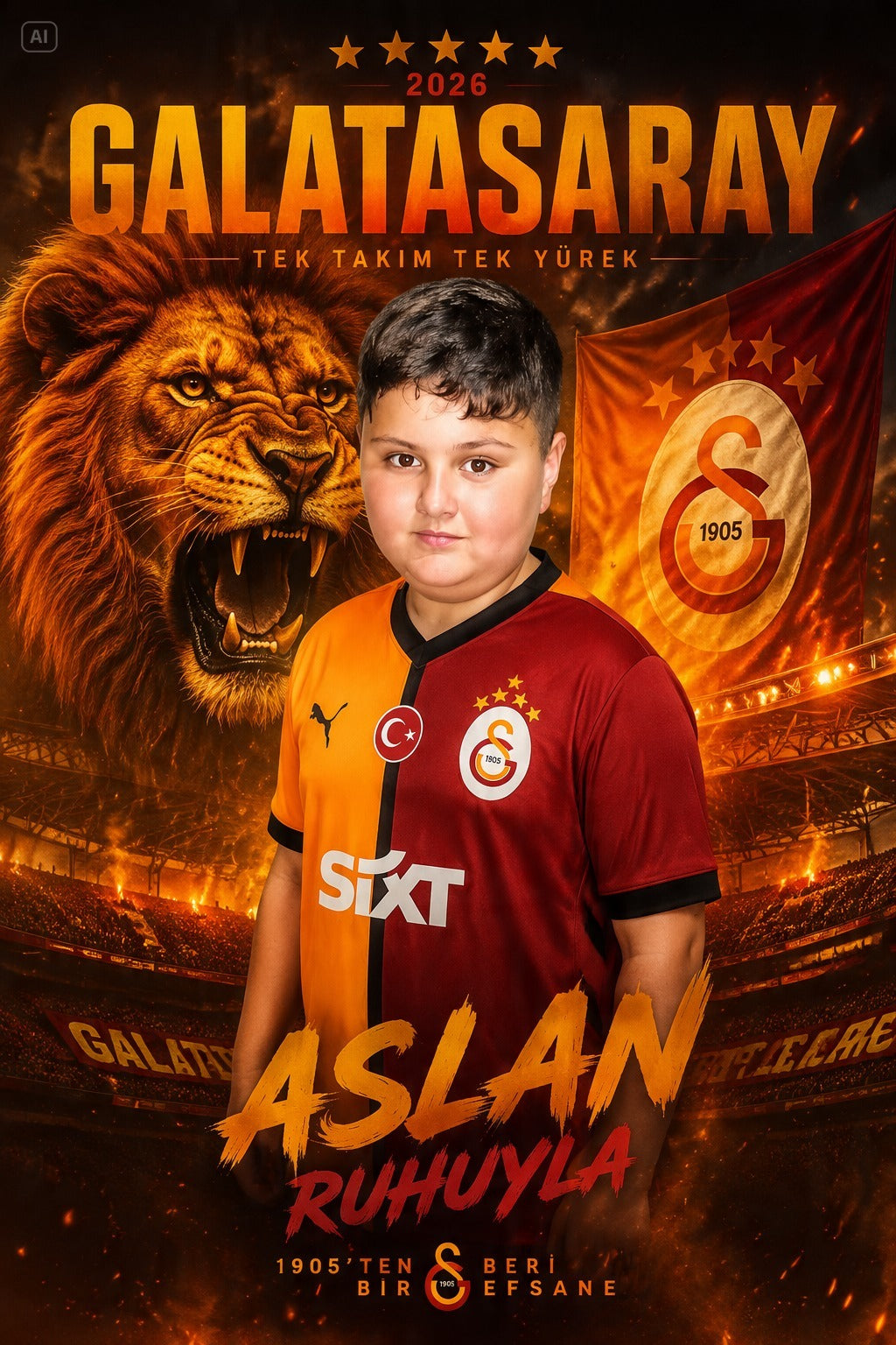 Galatasaray Tablosu 60x40 cm