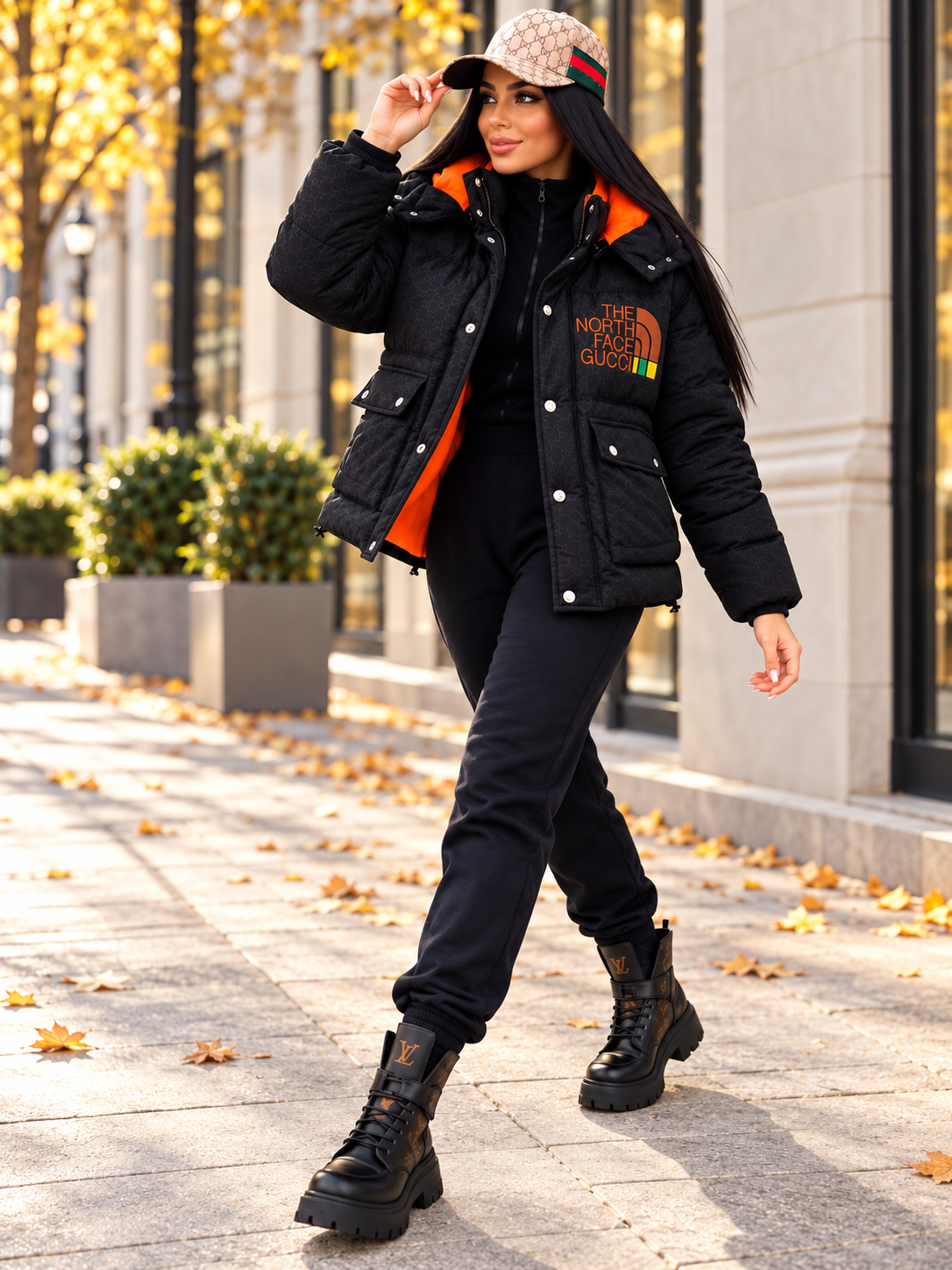 The North Face Brown