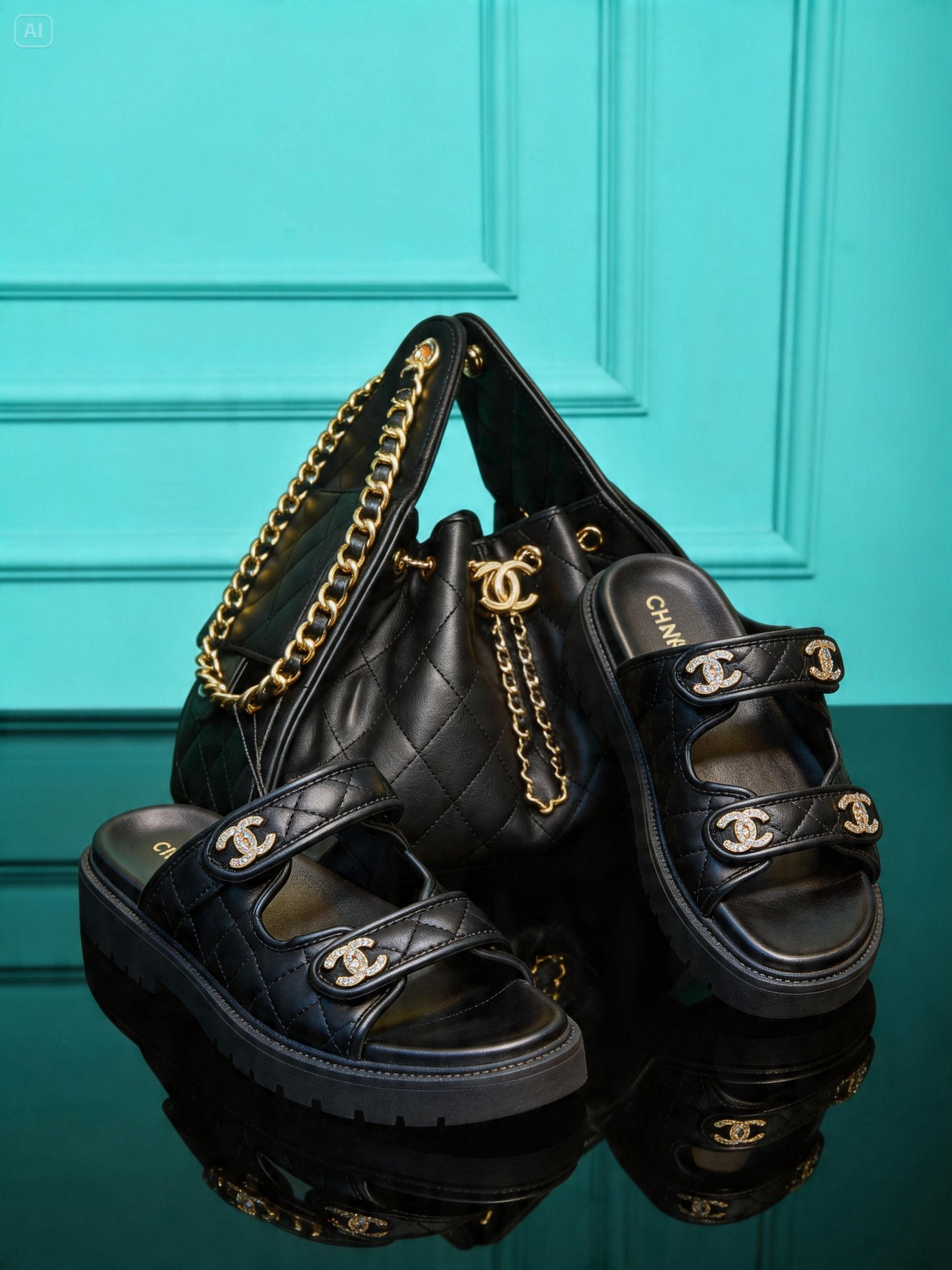 CH 25 Small Bag and Slipper