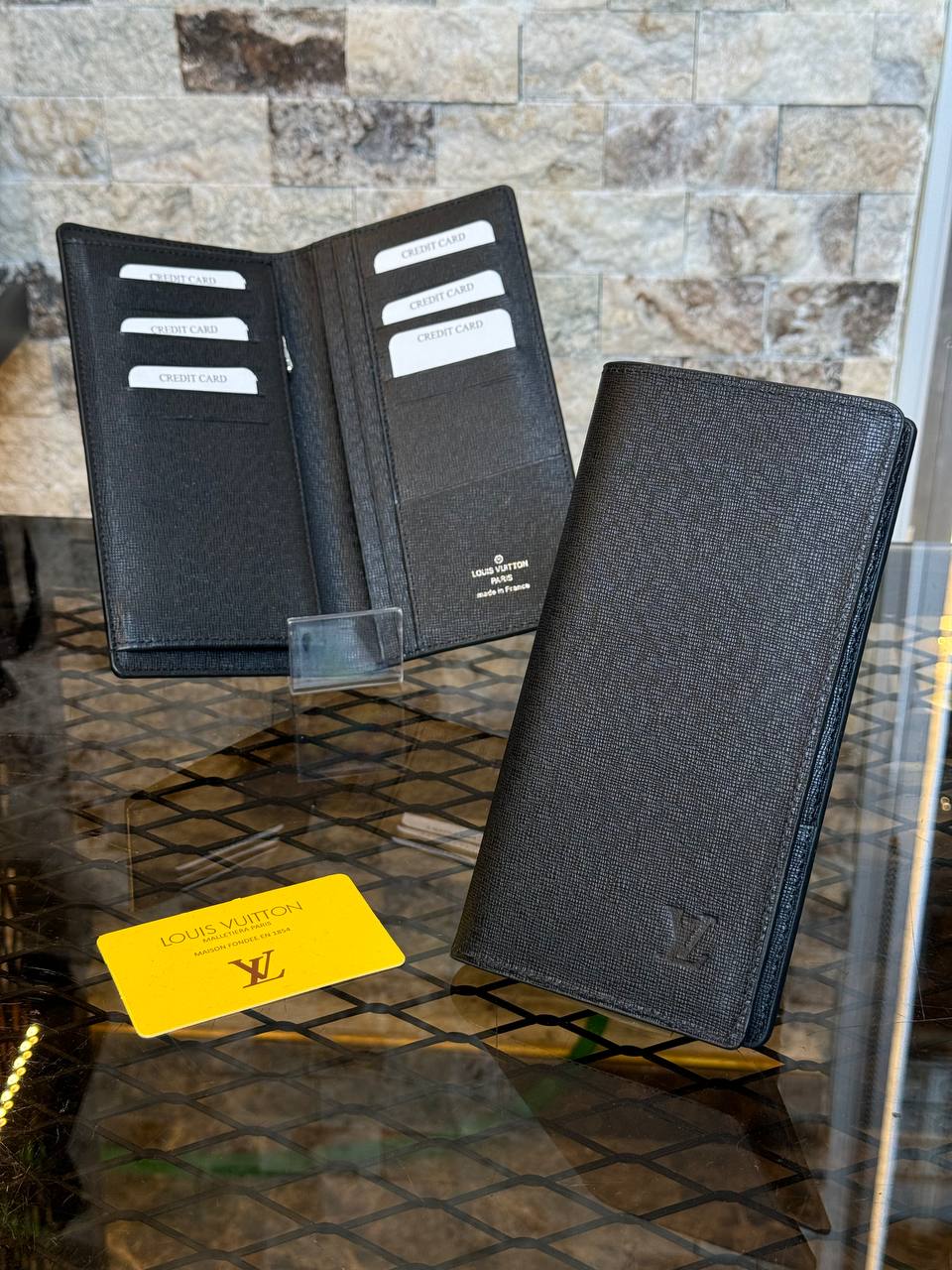 L - Leather Brazza Wallet (v6)
