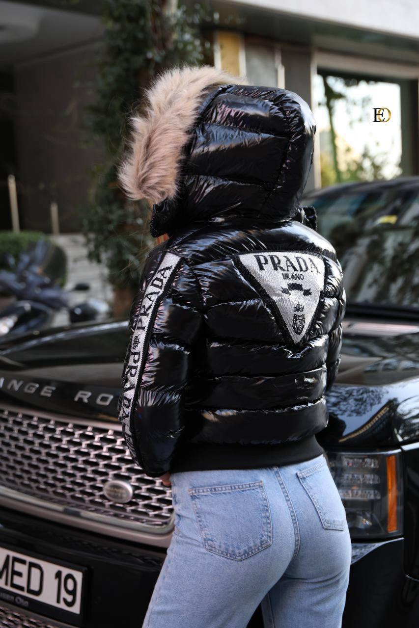 PRD - Quilted Stone-Studded Jacket