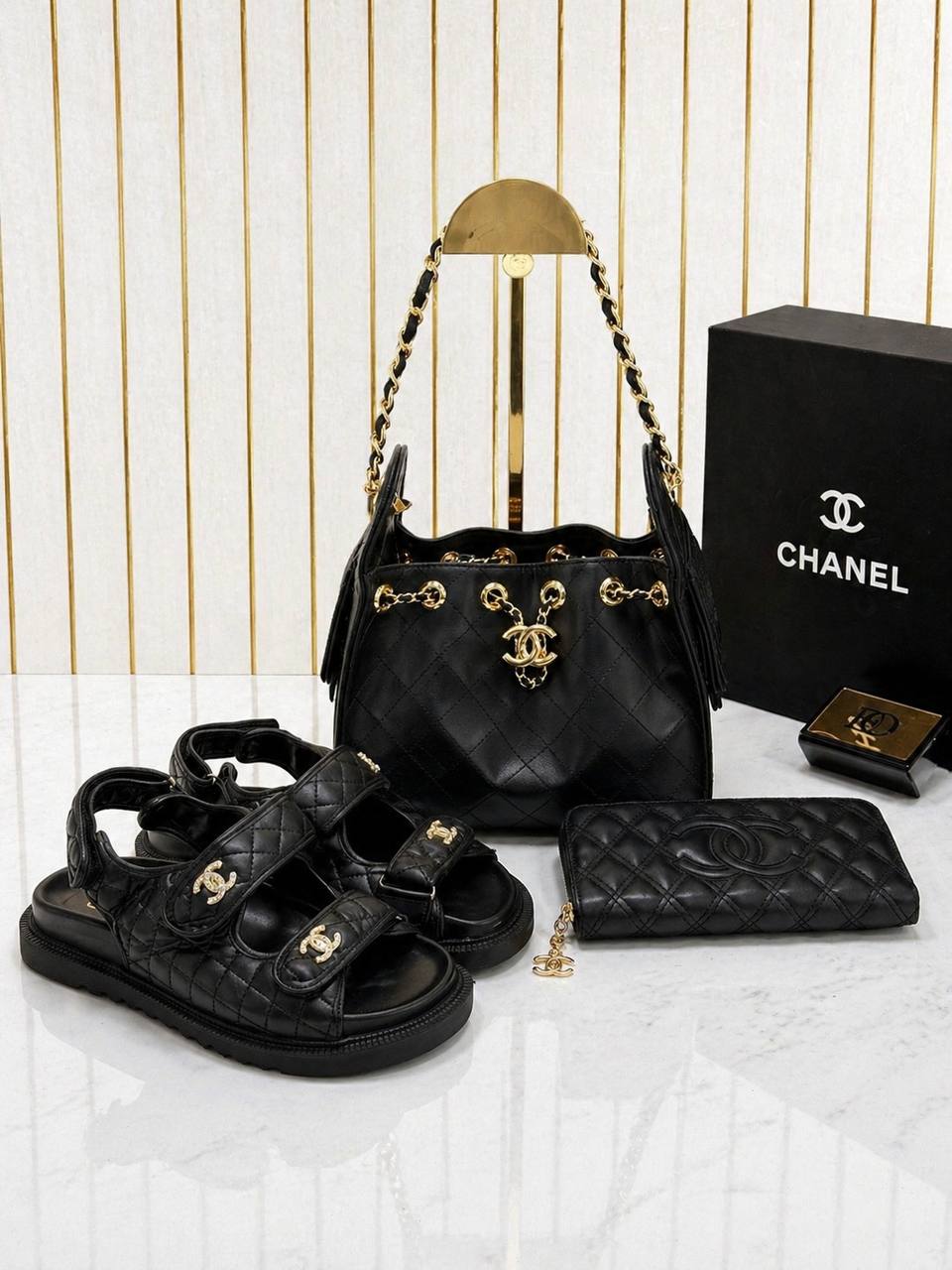 CH Bag, Wallet and Slipper