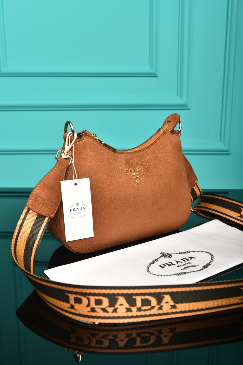 'P-Small Leather Shoulder Ba
