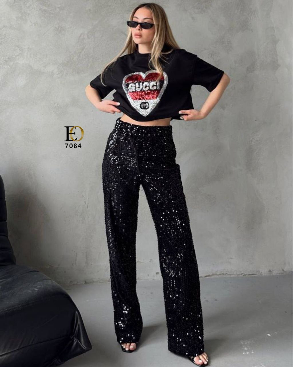 2- Piece Sequin Set