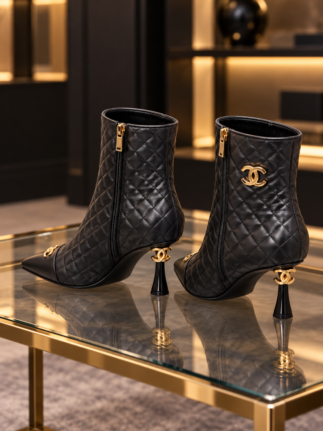 CH - Bag, Shoes and Wallet Set