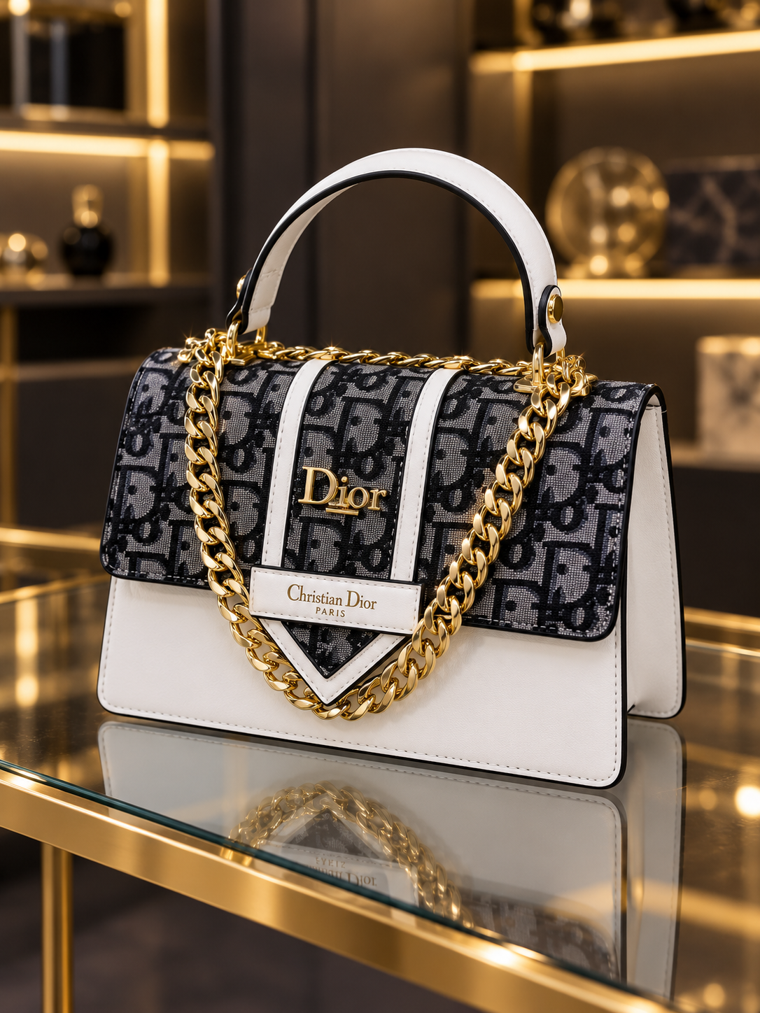 C-D - Bag , Shoes and Wallet Set