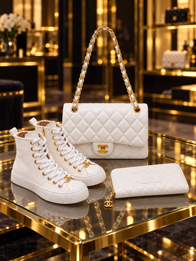 CH - Bag and Boot and Wallet Set