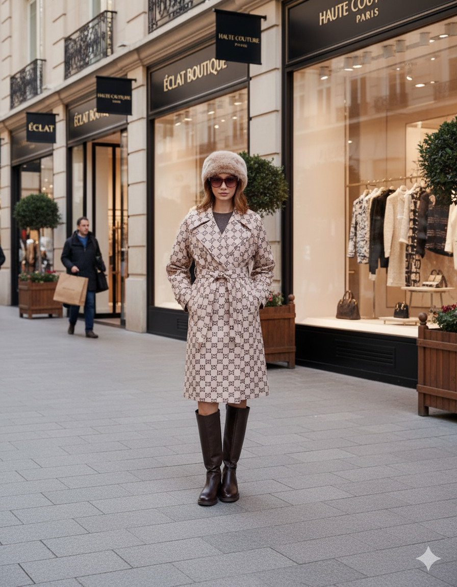 Trenc Coat FullBody