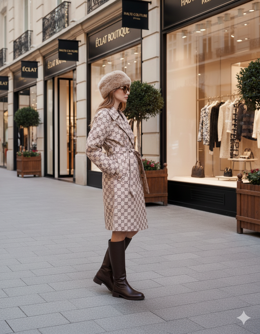 Trenc Coat FullBody