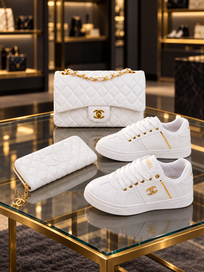 CH - Bag, Shoes and Wallet Set