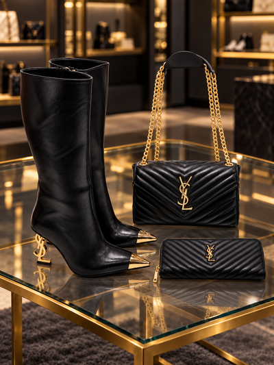 YS1 - Bag, Shoes and Wallet Set