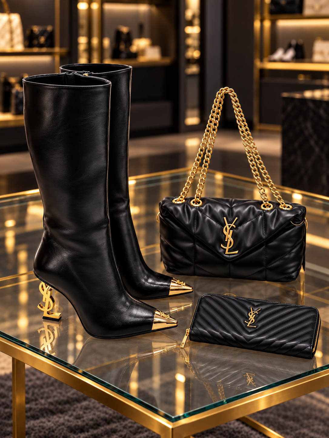 YS1 - Bag, Shoes and Wallet Set