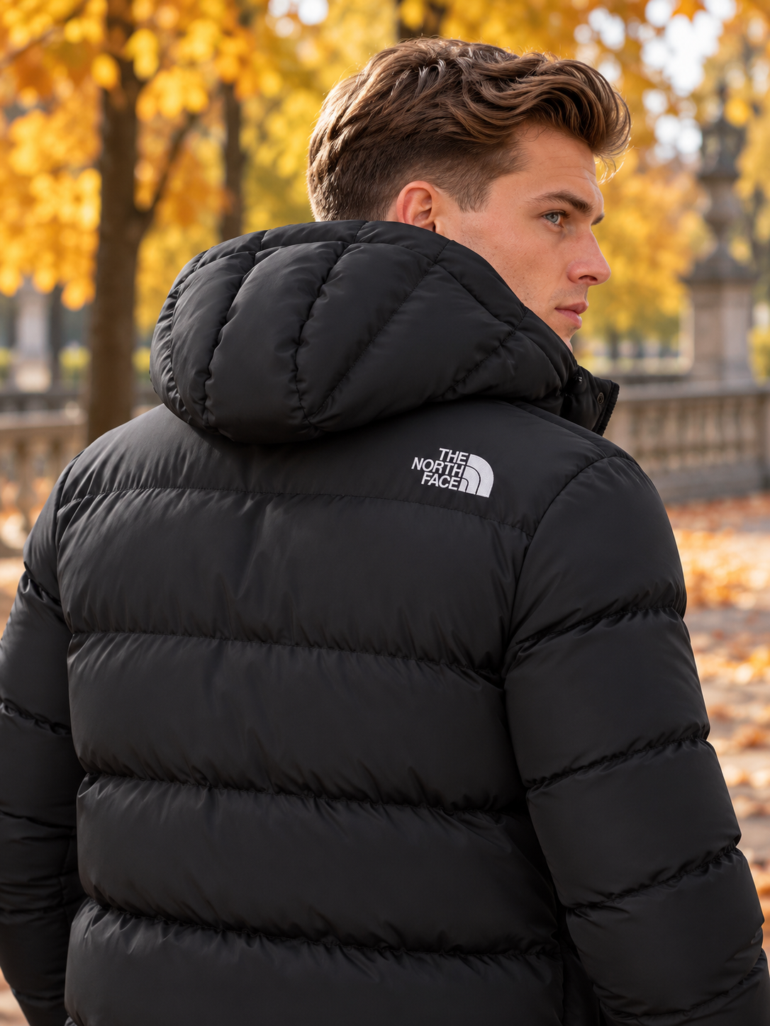 Premium Puffer Black Coat