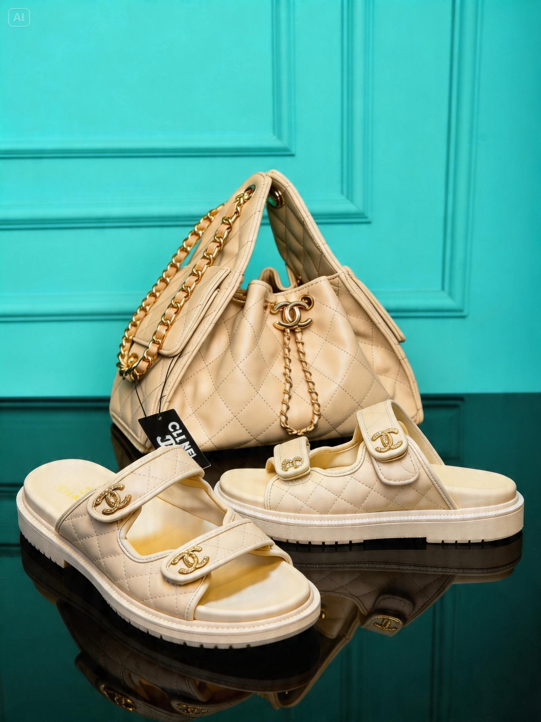 CH  25 Small Bag and Slipper