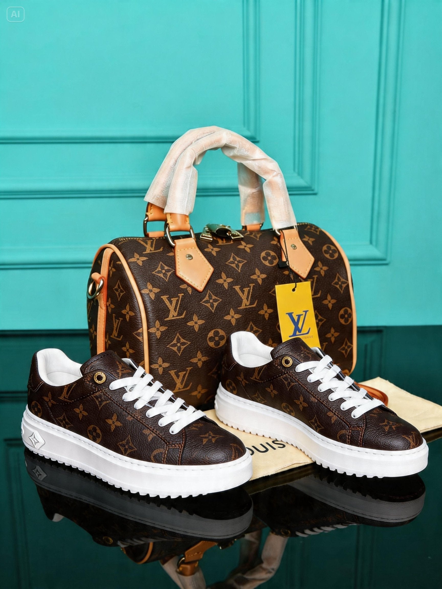 Speedy 25 Bag and Shoes