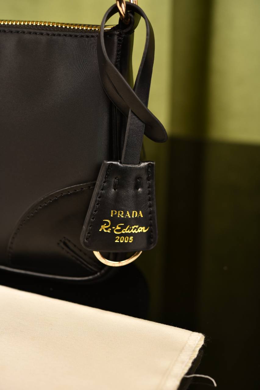 PR -  Re-Edition 2002 Nylon Brushed Shoulder Bag