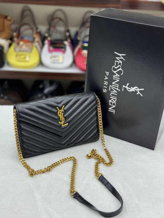 '- Quilted Shoulder Bag