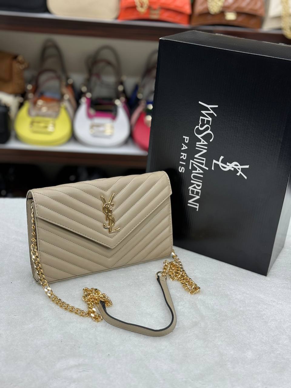 '- Quilted Shoulder Bag (Big)