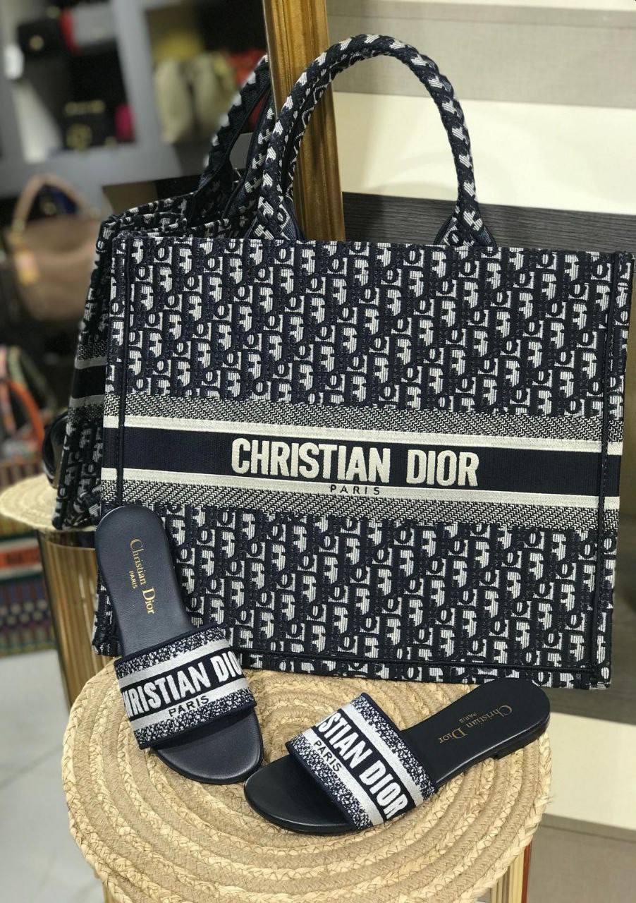 DDRR SLIPPER AND BAG SET