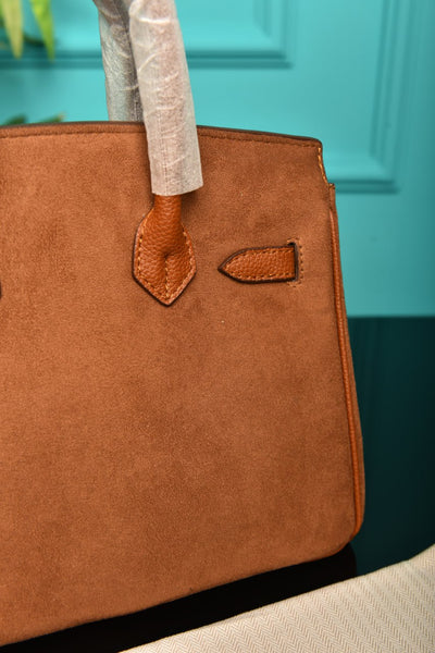 '- The Birkin 25’ Suede