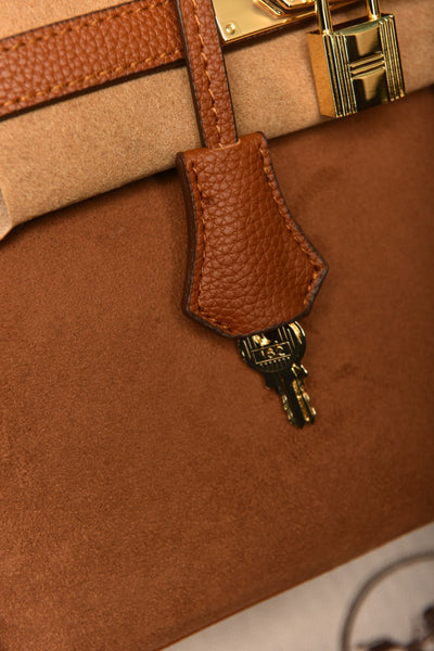 '- The Birkin 25’ Suede
