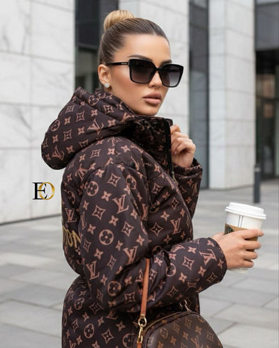 '-  Hooded Trench Coat