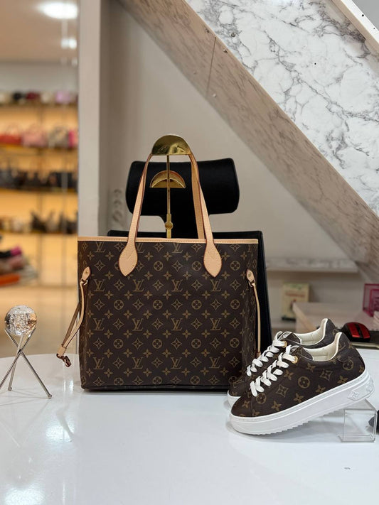Bag and  Sneakers