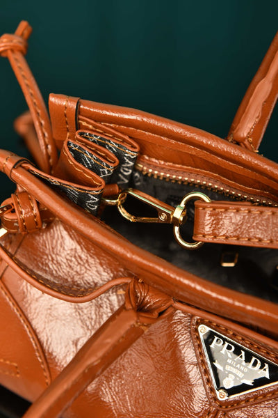 '-Bonnie Leather Mini Handbag
