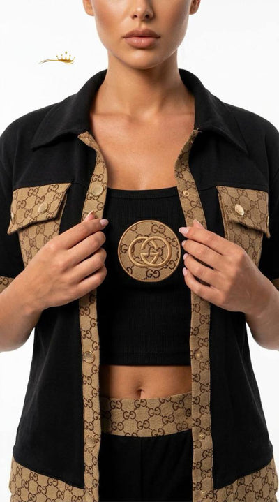 '-Modal Fabric Jacquard Detail