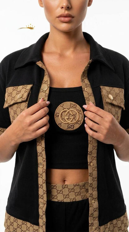 '-Modal Fabric Jacquard Detail