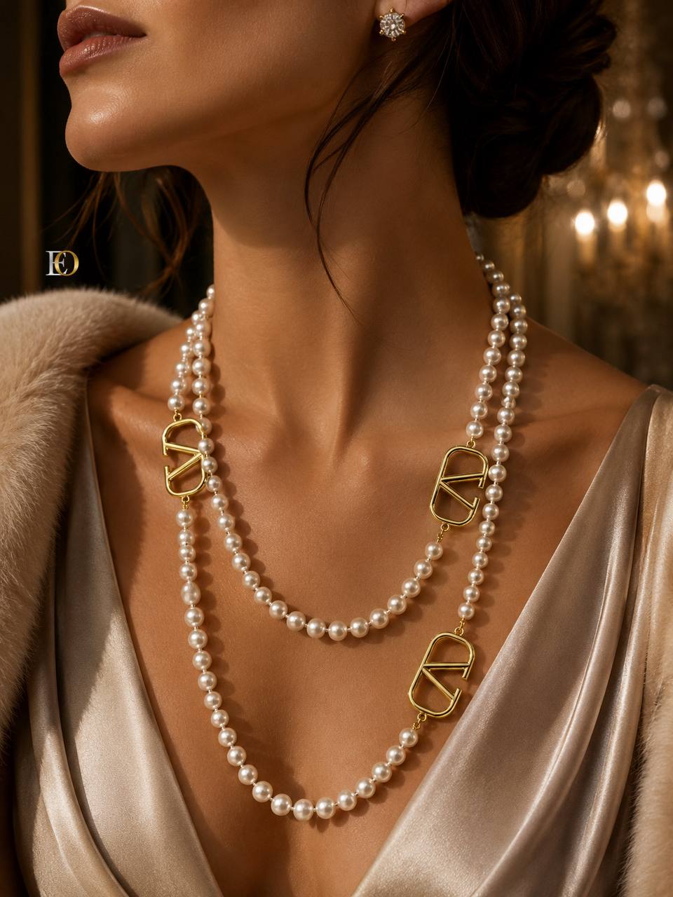 V- WOMEN'S PEARL
