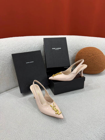 'Y - SLINGBACK HEELS