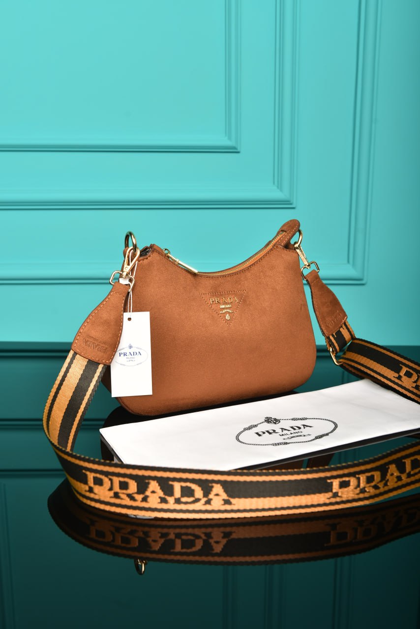 'P-Small Leather Shoulder Ba