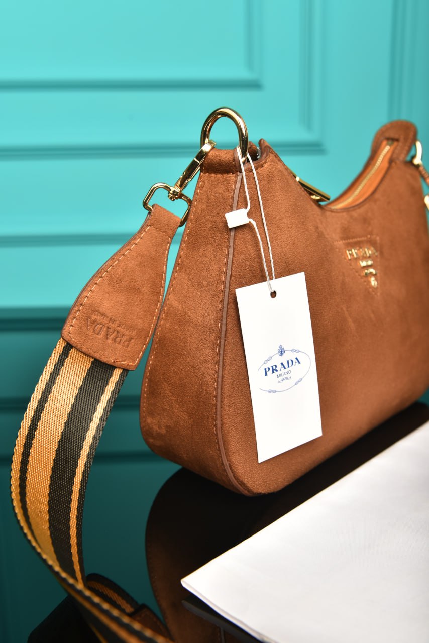 'P-Small Leather Shoulder Ba