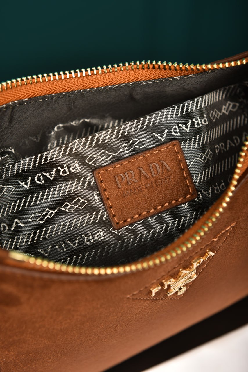 'P-Small Leather Shoulder Ba