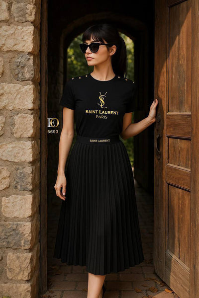 'Y - Pleated Skirt Set of 2