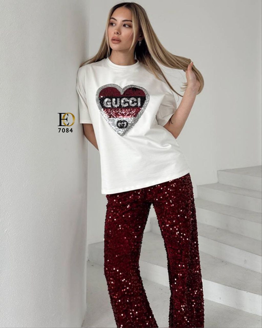 2 -Piece Sequin Set