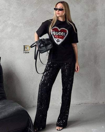 2- Piece Sequin Set